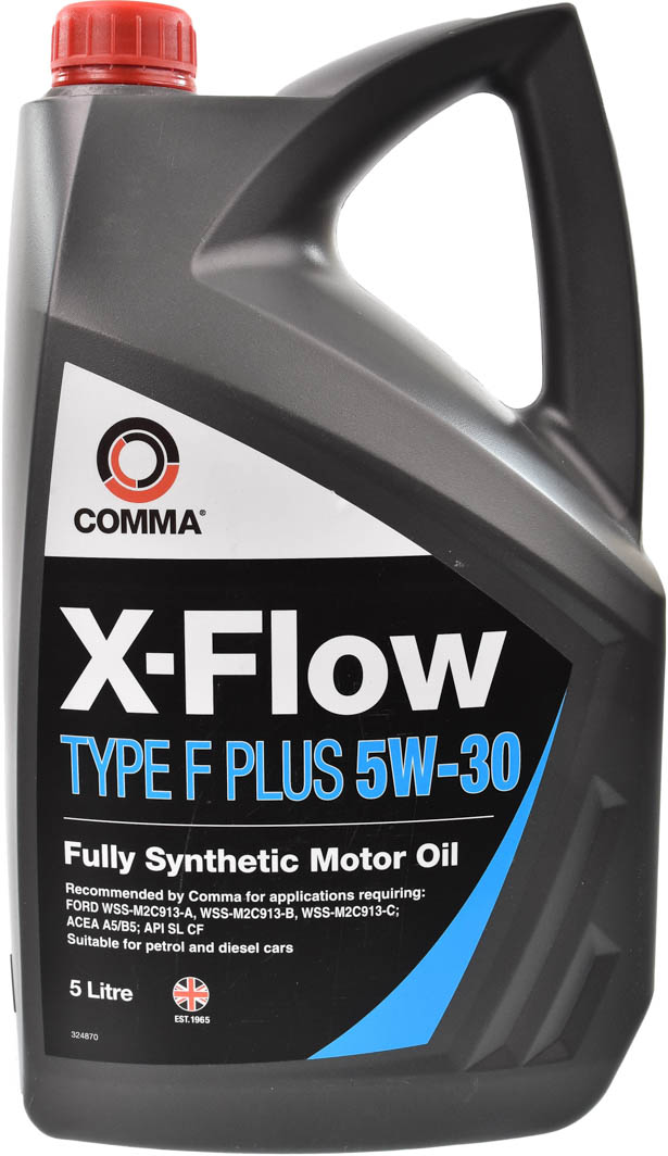 

Моторное масло Comma X-Flow Type F PLUS 5W-30 синтетическое XFFP5L