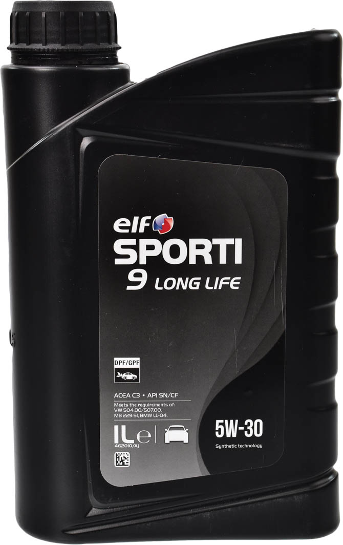 

Моторное масло Elf Sporti 9 Long Life 5W-30 синтетическое 208445