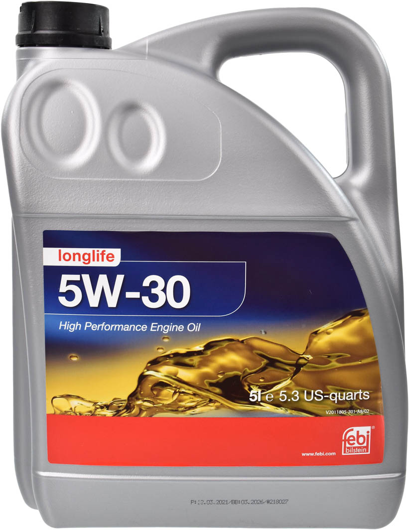 

Моторное масло Febi Engine Oil Long Life 5W-30 синтетическое 32943