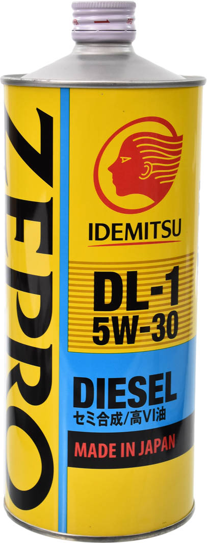 

Моторное масло Idemitsu Zepro Diesel DL-1 5W-30 полусинтетическое 2156054