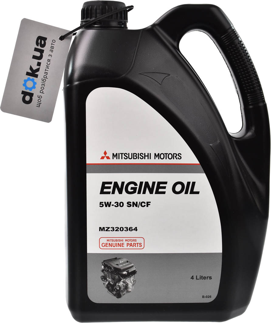 

Моторное масло Mitsubishi Engine Oil SN/CF 5W-30 MZ320364