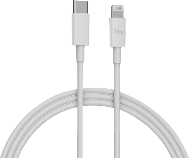 

Кабель ZMi AL871-WHITE USB - Apple Lightning - USB type-C 0,3 м