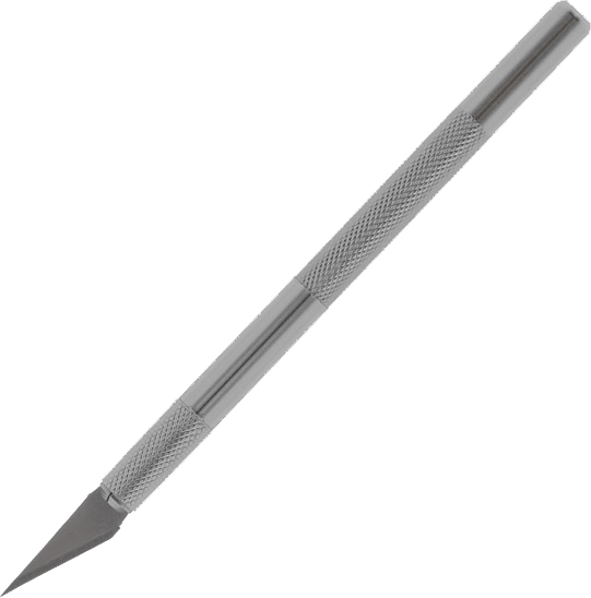 

Скальпель Intertool HT-0529 монолитное