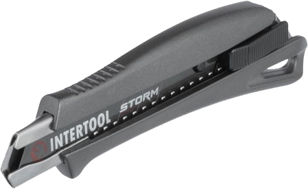 

Нож монтажный Intertool Storm HT-0534 сегментированное