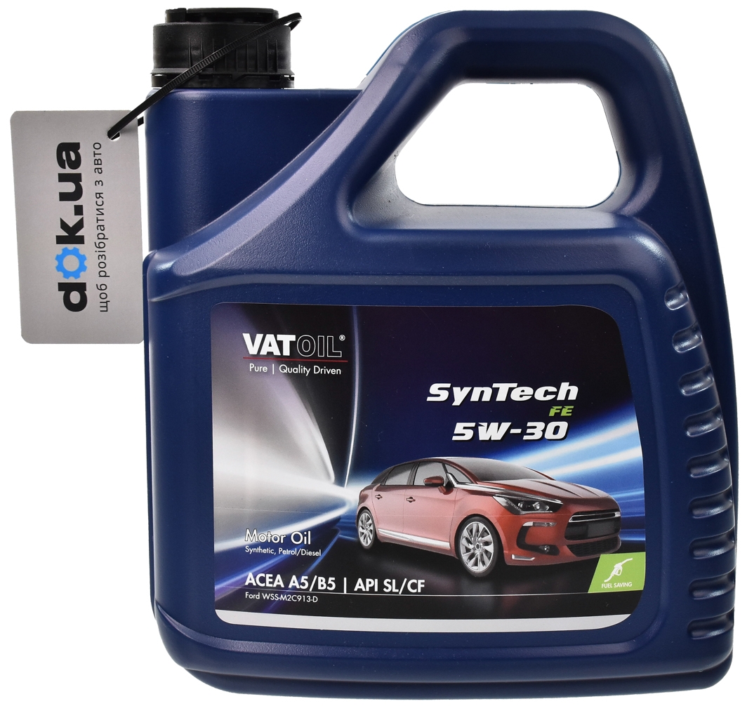 

Моторное масло Vatoil SynTech FE 5W-30 полусинтетическое 50040
