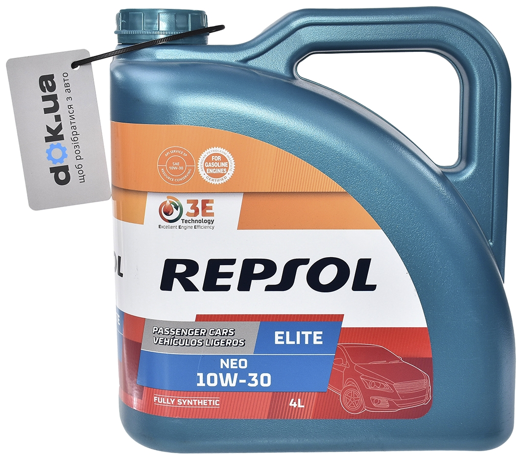 

Моторное масло Repsol Elite Neo 10W-30 полусинтетическое RP137B54