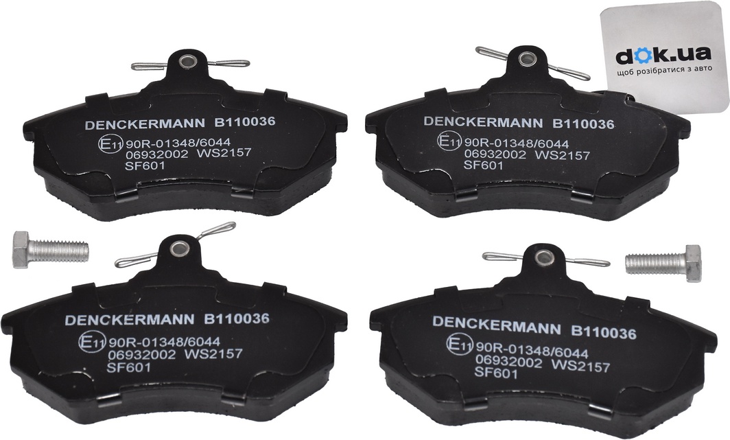 

Denckermann B110036 Тормозные колодки