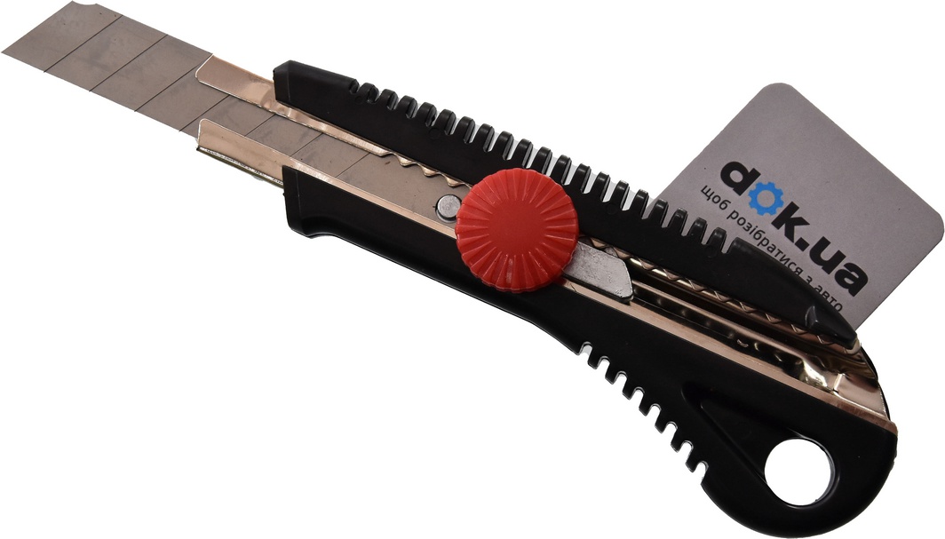 

Нож канцелярский Intertool HT-0502 сегментированное лезвие