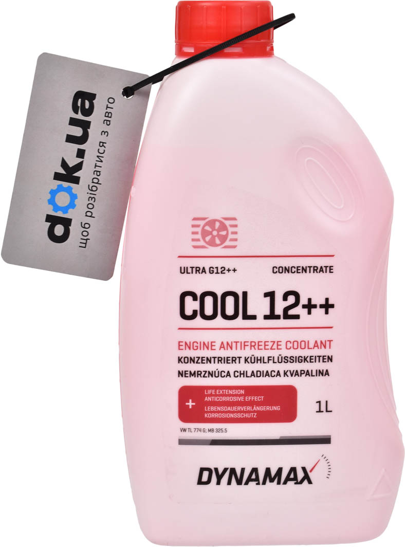 

Концентрат антифриза Dynamax Cool Ultra G12++ красный 500158