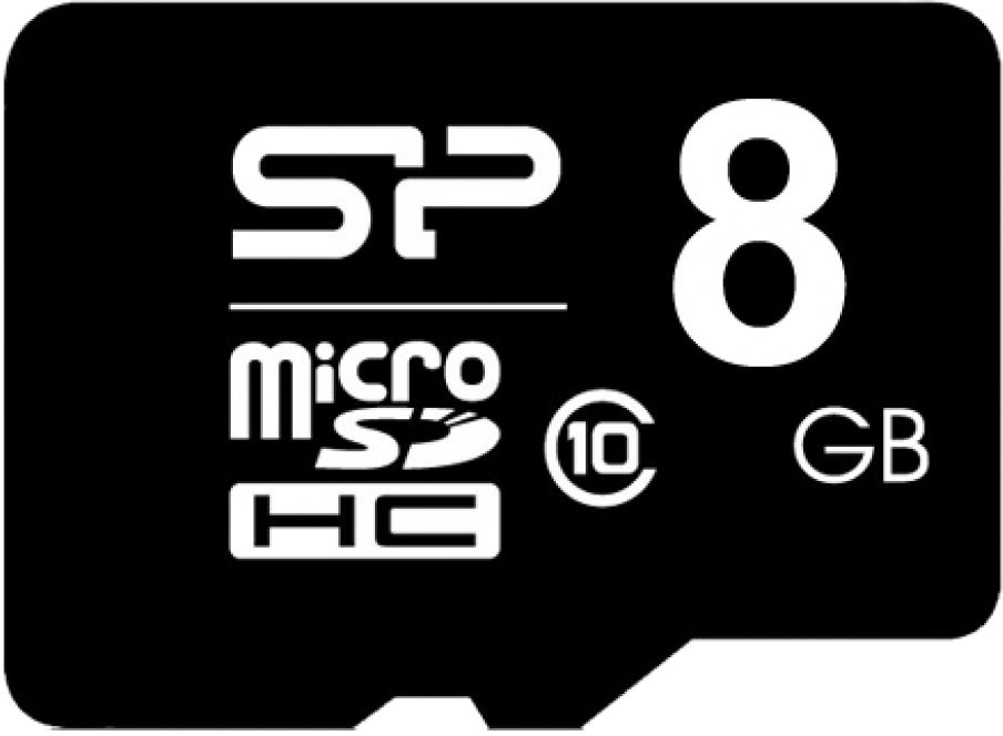 

Карта памяти Silicon Power microSDHC 8 ГБ SP008GBSTH010V10