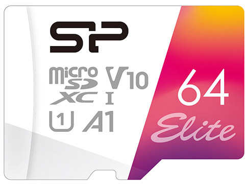 

Карта памяти Silicon Power Elite Pink microSDXC 64 ГБ SP064GBSTXBV1V20