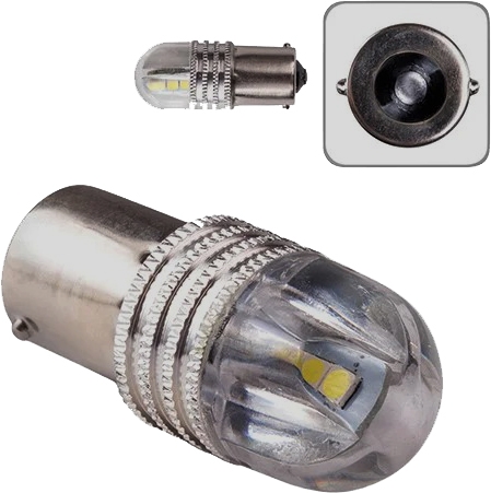 

Автолампа Pulso LP-821906 P21W BA15s 2 W прозрачный