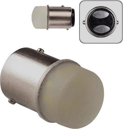 

Автолампа Pulso LP-292647 P21/5W BA15d 2,8 W белый
