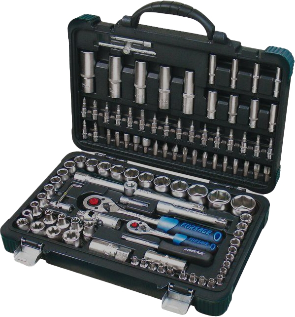 

Набор торцевых головок и комплектующих Forsage F-410825 95 шт. 1/2", 1/4", 5/16"