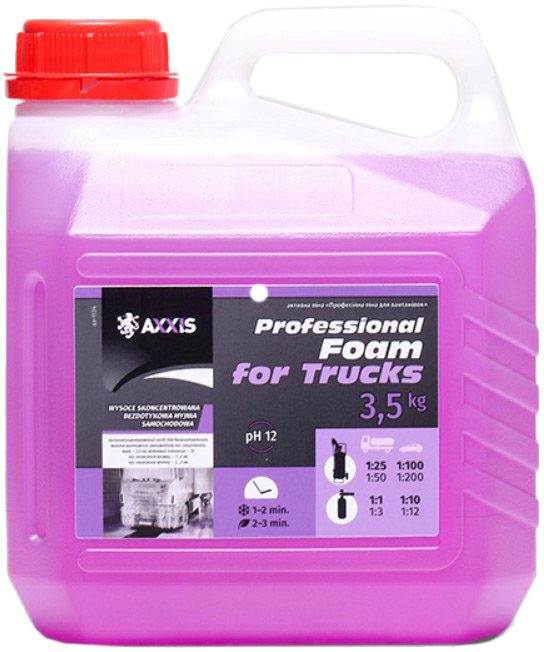 

Концентрат автошампуня Axxis Professional Foam for Trucks AX-1134