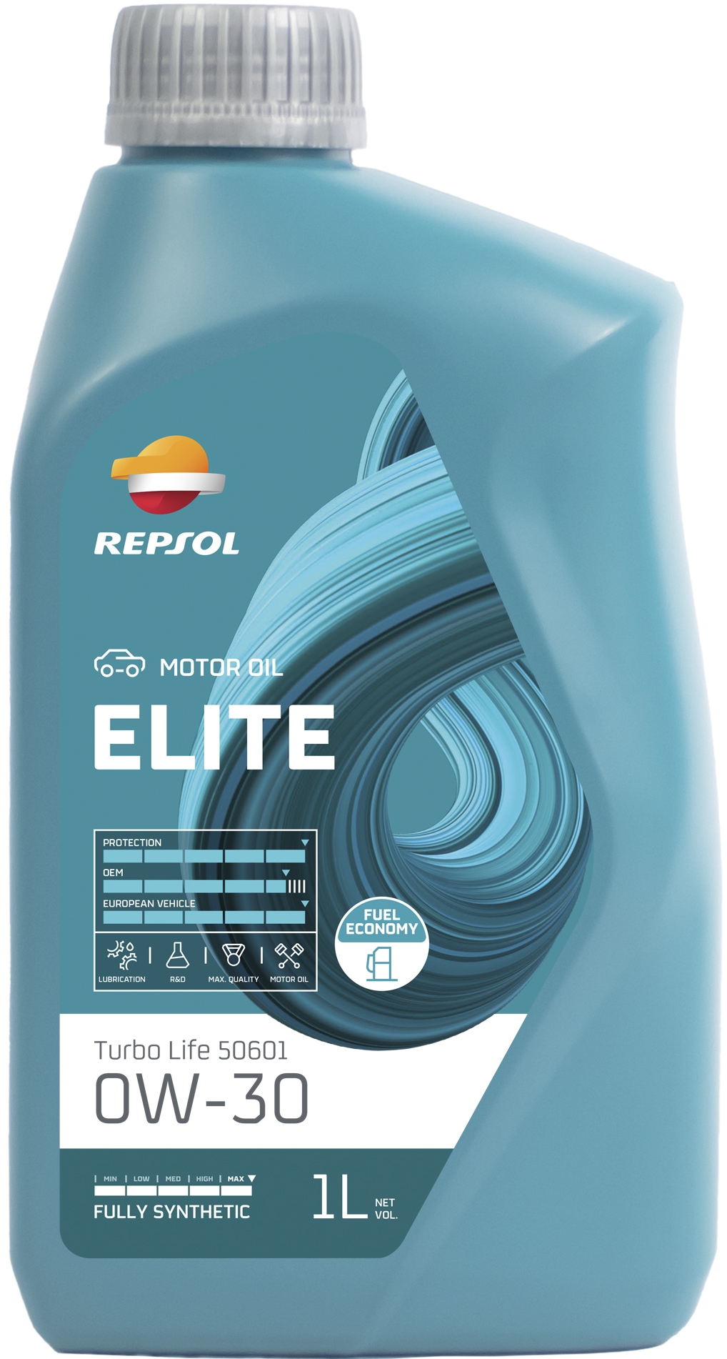 

Моторное масло Repsol Elite Turbo Life 50601 0W-30 синтетическое RPP0063EHA