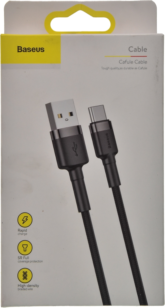 

Кабель Baseus Cafule CATKLF-UG1 USB - USB type-C 3 м