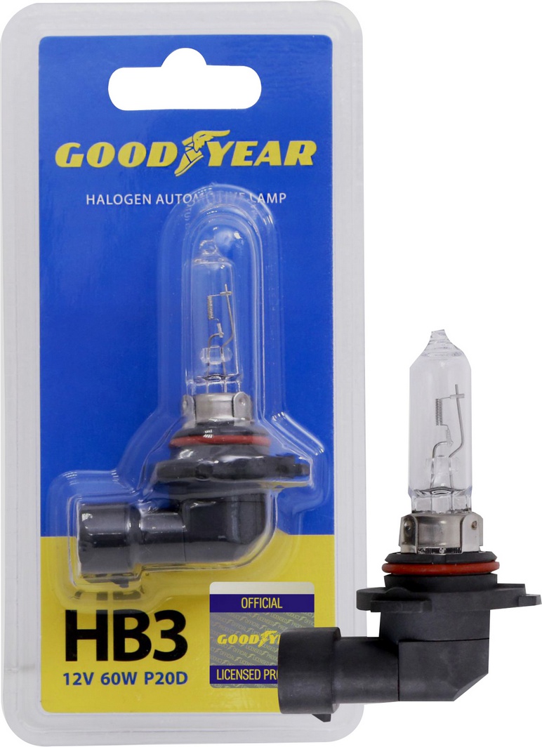 

Автолампа Goodyear GY010031 HB3 P20d 60 W