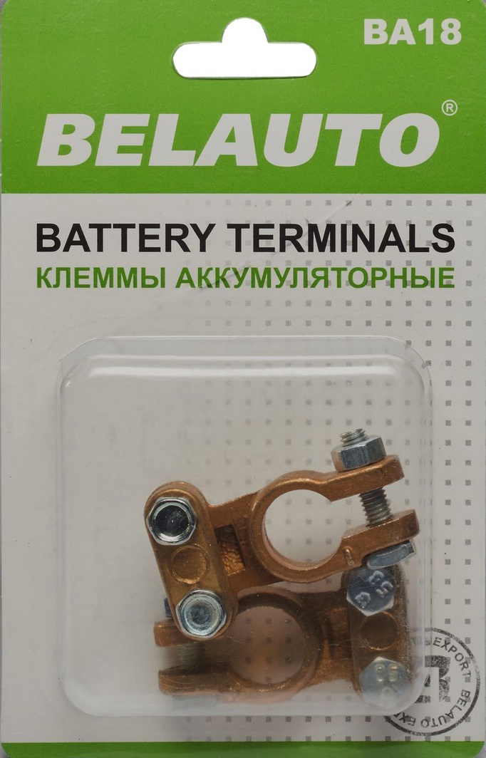 

Клемма АКБ Euro Type 1 BELAUTO KLELI015