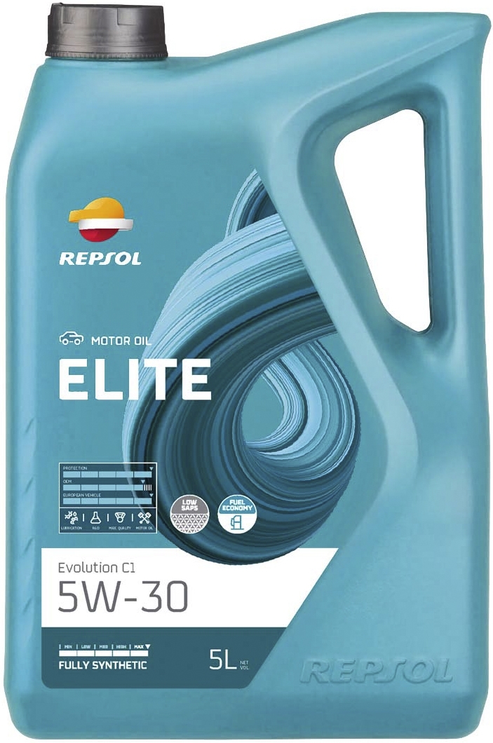 

Моторное масло Repsol Elite Evolution C1 5W-30 синтетическое RPP0051IFB