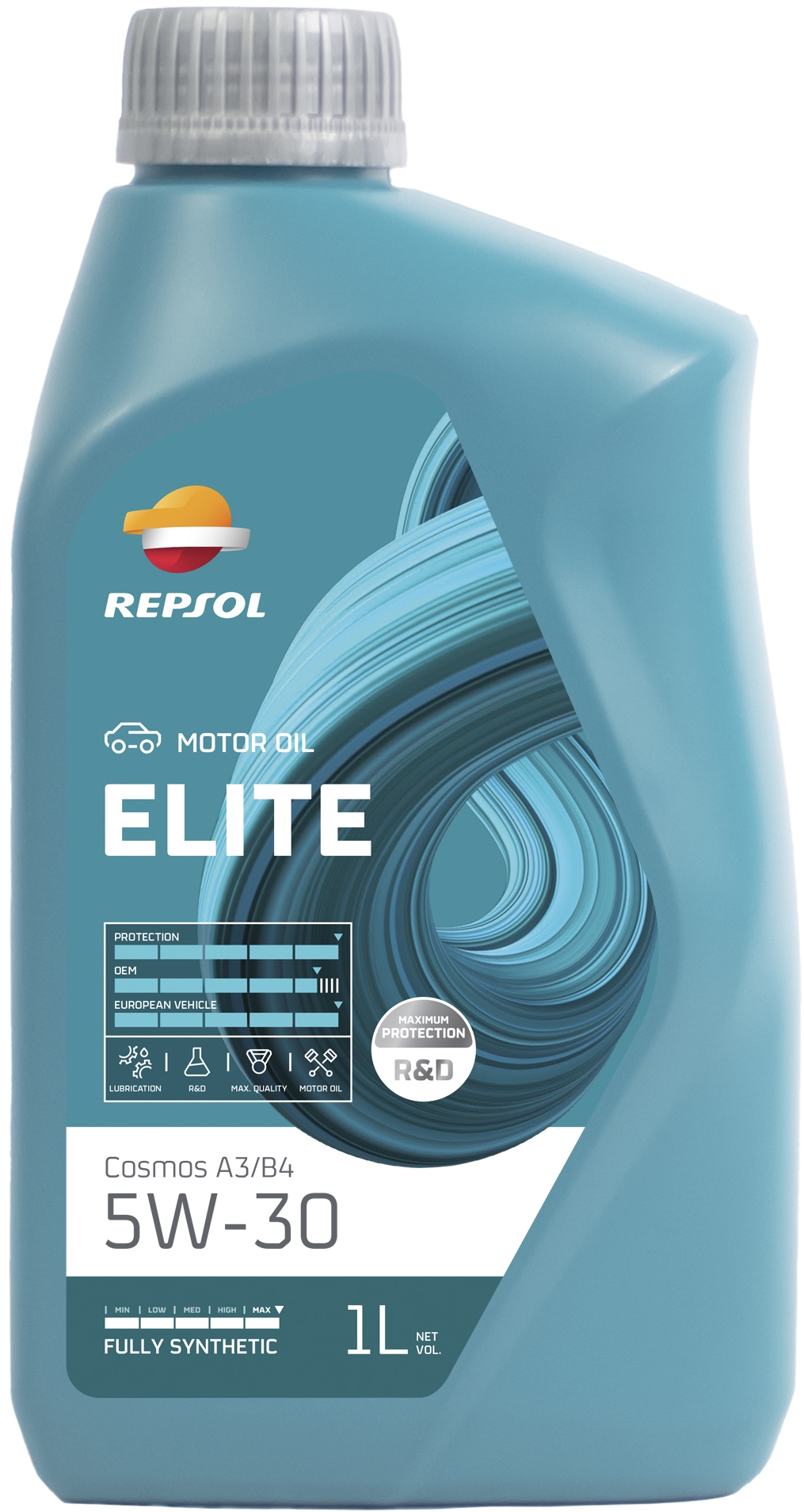 

Моторное масло Repsol Elite Cosmos A3/B4 5W-30 синтетическое RPP0059IHA