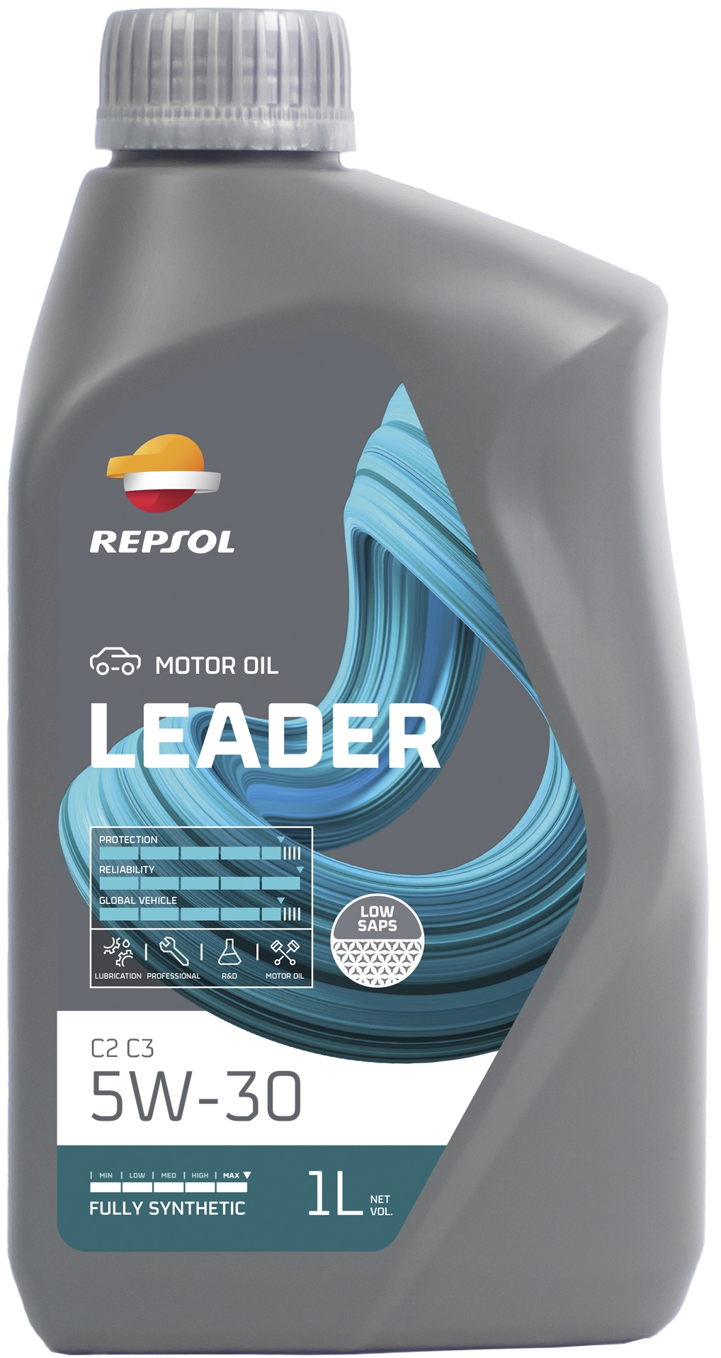 

Моторное масло Repsol Leader C2 C3 5W-30 синтетическое RPP0105IHA