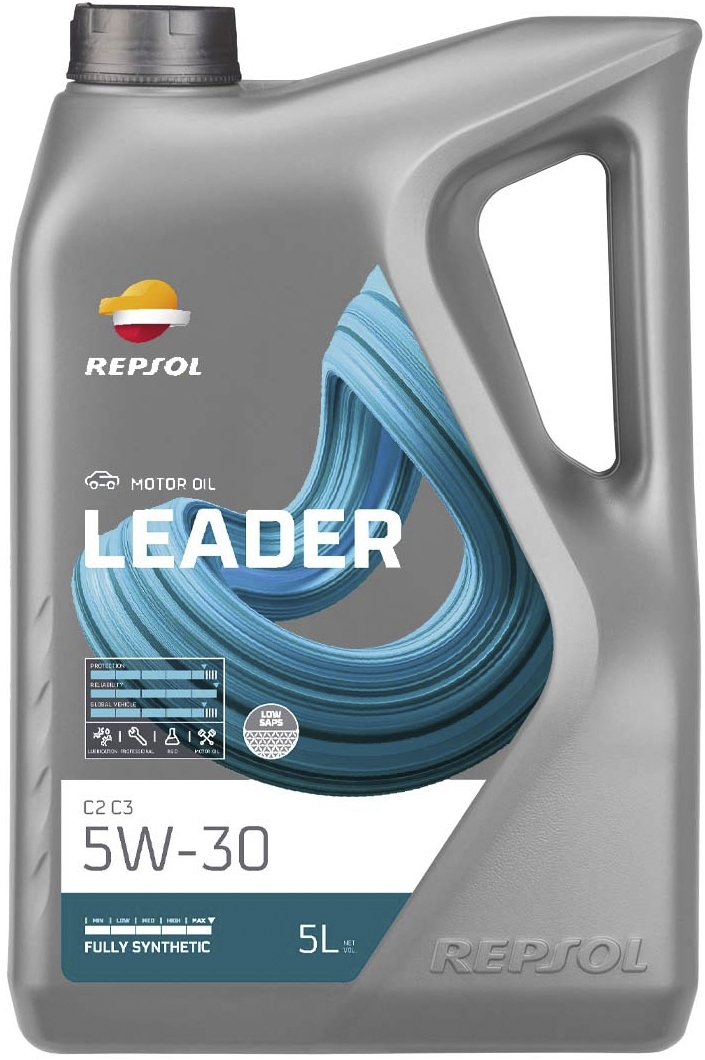 

Моторное масло Repsol Leader C2 C3 5W-30 синтетическое RPP0105IFB