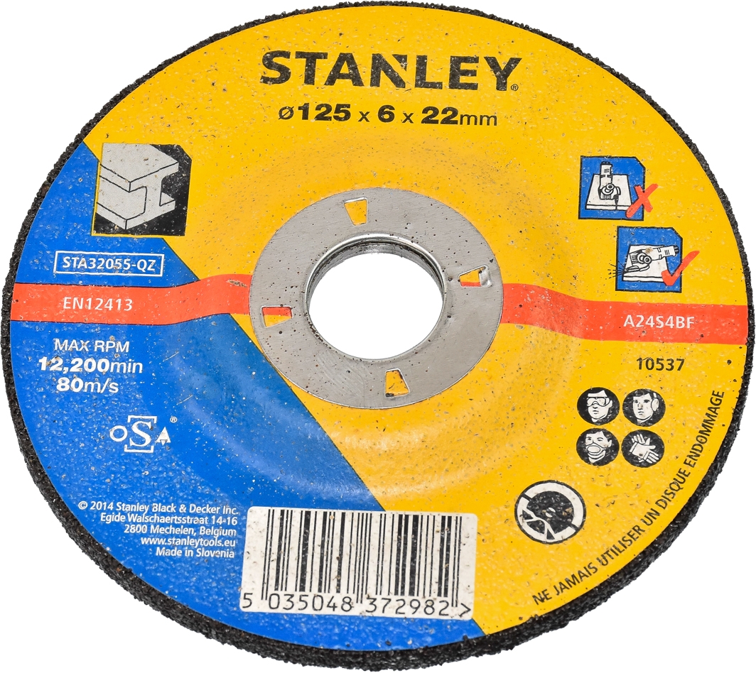 

Круг зачистной Stanley STA32055-QZ 125 мм