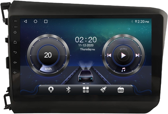 

Штатная магнитола Witson DHG2305