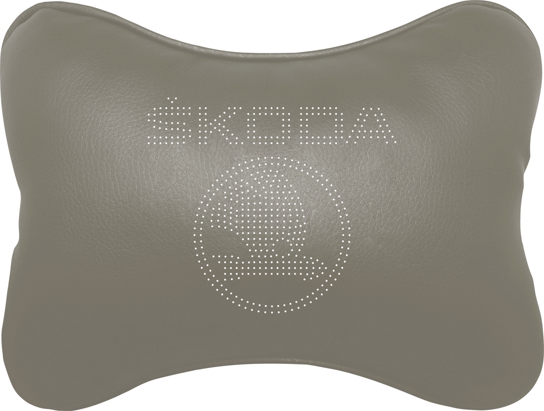 

Подушка-подголовник StatusCASE серая Skoda ap00115102