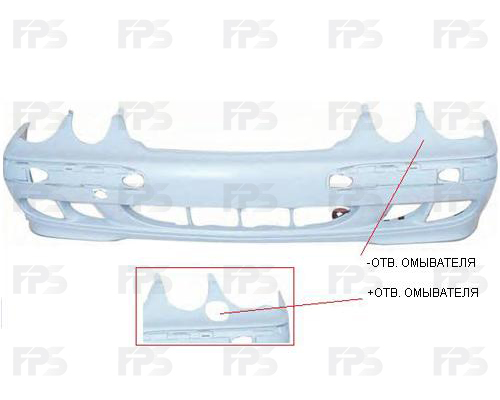 

FPS FP3527903 Бампер