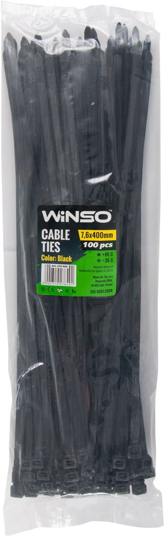 

Стяжка Winso 276400 0,4 м 7,6 мм 100 шт