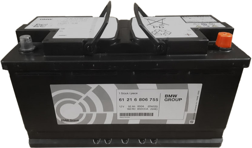 

Аккумулятор BMW / MINI 6 CT-92-R AGM 61216806755