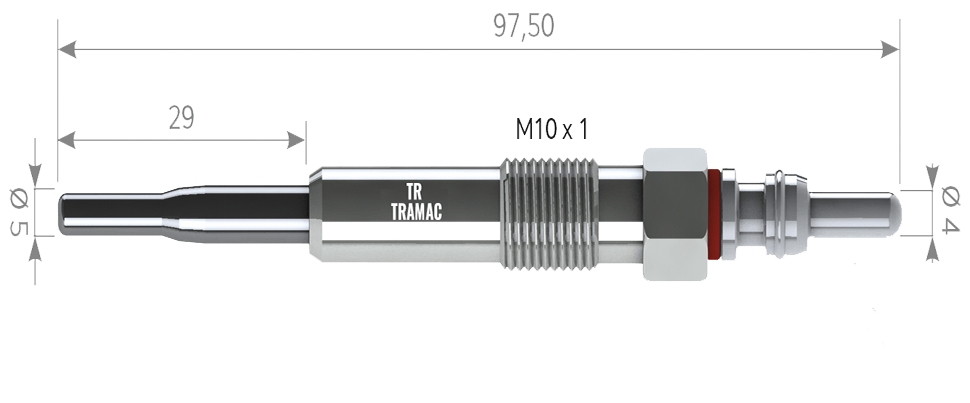 

Tramac tr010 Свеча накала