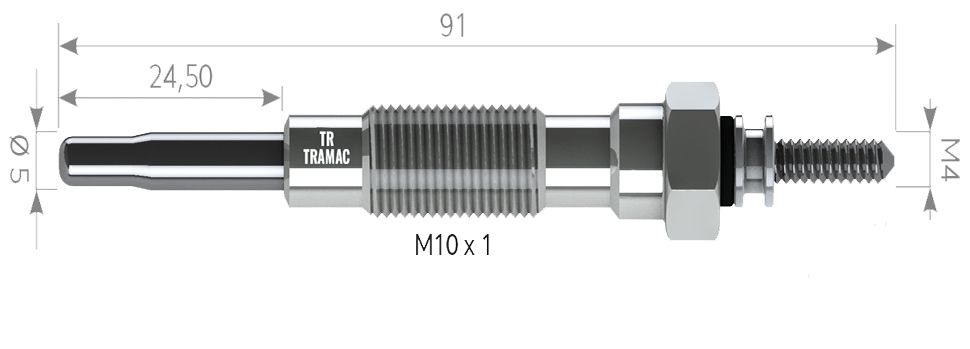 

Tramac tr074 Свеча накала