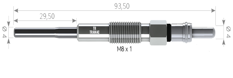 

Tramac tr122 Свеча накала