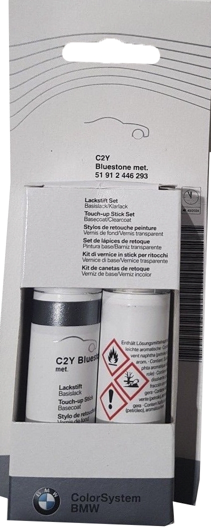 

Оригинальный ремонтный комплект ЛКП кузова BMW Bluestone C2Y Голубой 51912446293