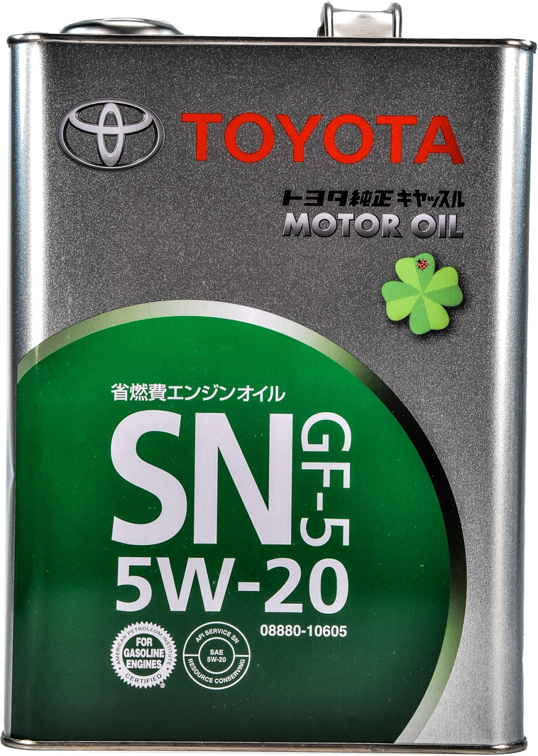 

Моторное масло Toyota SN/GF-5 5W-20 синтетическое 0888010605