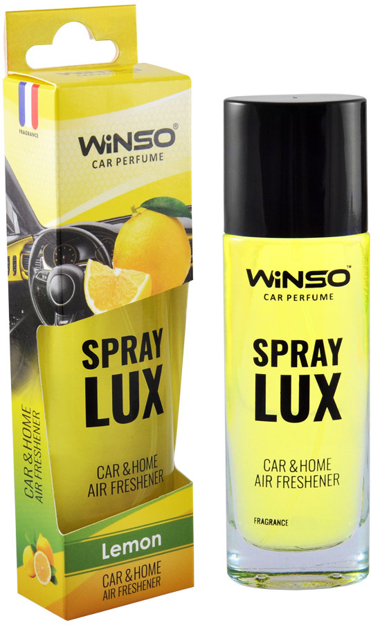 

Ароматизатор Winso Lux Spray Lemon 55 мл 532110