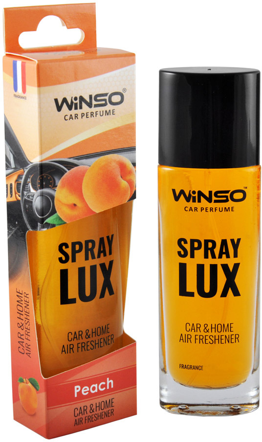 

Ароматизатор Winso Lux Spray Peach 55 мл 532160