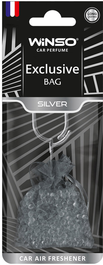 

Ароматизатор Winso Exclusive Air Bag Silver 20 г 530610