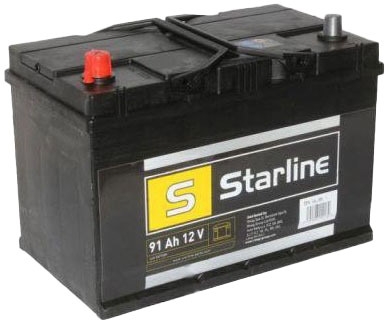 

Аккумулятор Starline 6 CT-91-L basl95jl