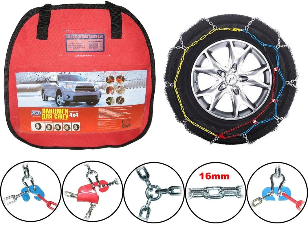 

Цепи на колёса Vitol R15-R16 КВ460