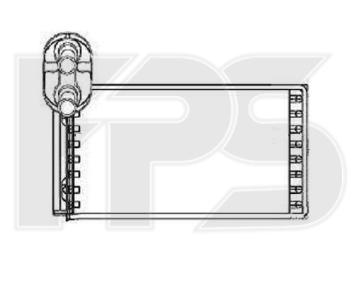 

FPS FP74N30 Радиатор печки