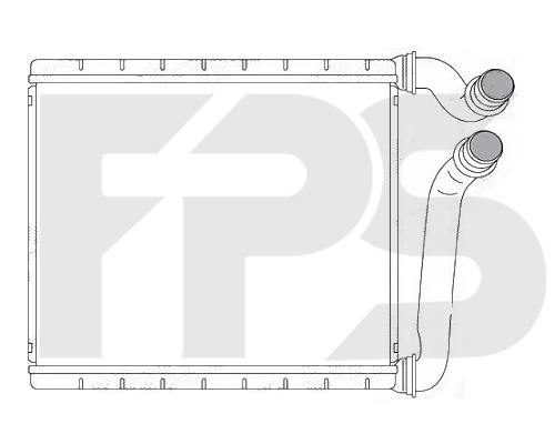 

FPS FP64N156 Радиатор печки