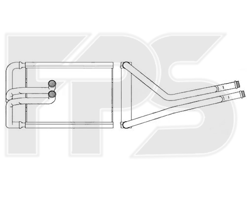 

FPS FP32N194 Радиатор печки