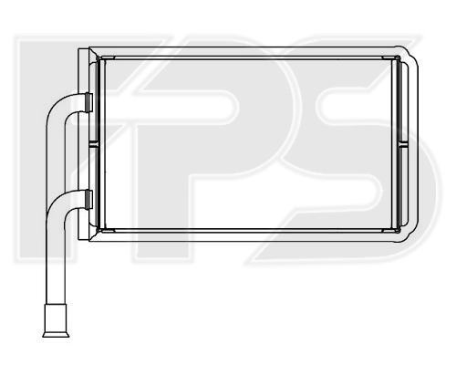 

FPS FP28N29 Радиатор печки