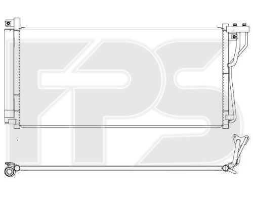 

FPS FP32K511X Радиатор кондиционера