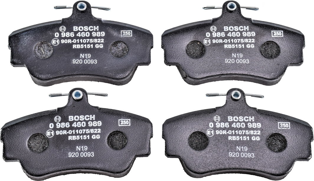 

Bosch 0986460989 Тормозные колодки