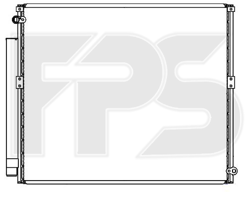 

FPS FP70K158X Радиатор кондиционера
